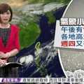 午後有雷陣雨 各地高溫悶熱