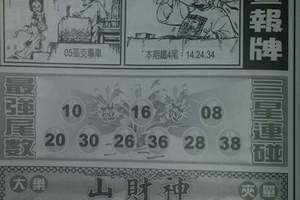 1/18今彩539參考就好