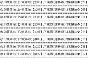 105年1月25日 . 今彩539 【孤支版路】
