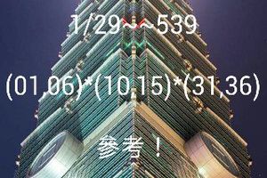 1/29今彩539~~祝你們中頭獎