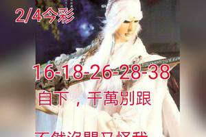2/4今彩539>>>僅供參考