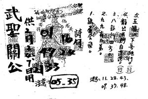 2/7 武聖關公>>>>>六合參考就好