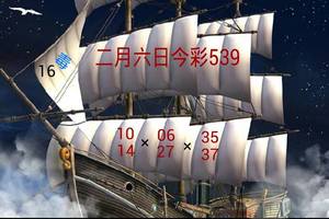 2/6今彩539>>參考看