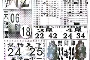 2/12 中國新聞報>>>大樂透參考看