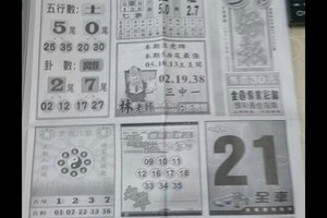 2/18今彩539好報參考看看~