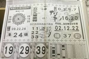 2/18今彩539參考看看