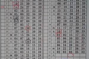 2/20今彩539上兩期第二支-3 在10的下7期開出！這是第8次！ 僅供參考，只能說5尾今天不錯！