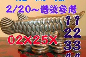 2/20六合彩>>參考看看