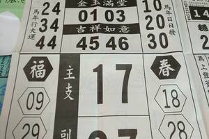 2/23馬上發。。。六合彩參考看看