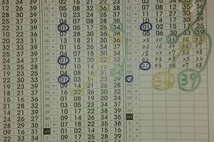 2/23今彩539 重車[34] ~~[34]~[39]~~ 二中二獨碰