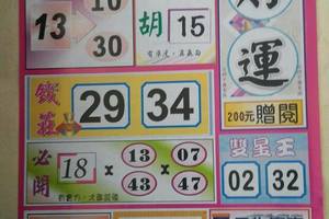 3/1財運>>>六合彩參考看看