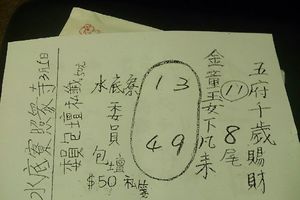 3/5五府千歲-六合彩參考