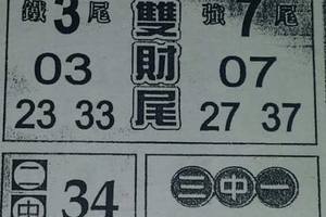 3/7今彩539參考看看