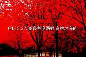 3/8六合彩參考看看