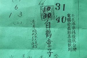 3/10白鶴童子>>六合彩參考看