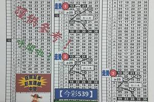 3/10今彩539版路參考看>>>28.32座車