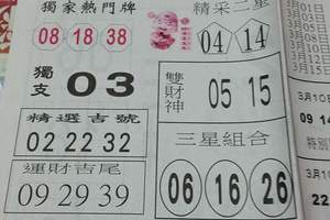 3/11今彩539>>>福氣539>>>台北鐵報>>>黑鷹彩報>>娛樂彩報>>今彩好報>>>>參考看看祝大家晚中頭獎