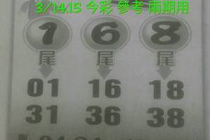 3/14今彩539參考看看>>>>祝大家發財