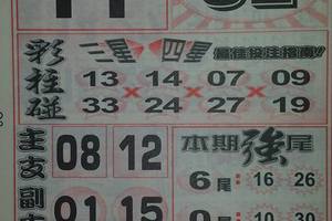 3/14今彩539參考看看