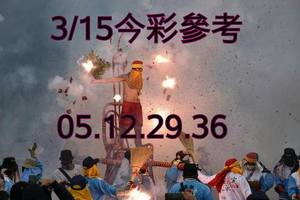 3/15今彩539參考看