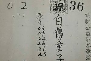 3/17 白鶴童子>>>>六合彩參考 