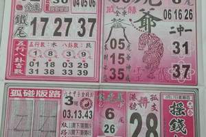 3/17今彩539>>>公益彩報參考看