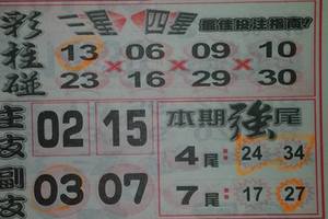 3/17今彩539參考看看