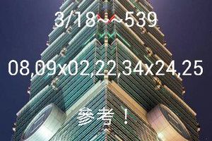 3/18今彩539參考看看
