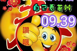 3/19六合彩參考看>>>09.39僅供參考