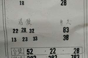 3/19港號單支18>>>參考看