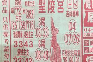 3/19聖陵宮>>>>六合彩參考看