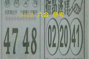 3/22顧問公司>>>>六合彩參考看