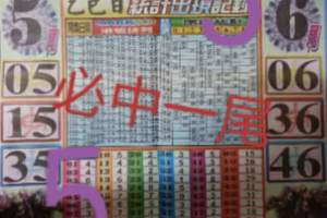 3/24六合彩參考看>>5尾>>6尾參考看>>>祝順利開出來