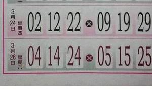 3/24玄天上帝靈數~六合彩參考看