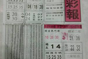 3/24黑鷹彩報~六合彩參考