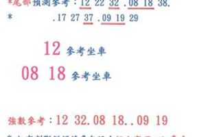 3/24今彩539參考看~12全車參考看>>>>祝中獎