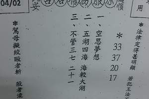 3/26震興宮~~~~~六合彩參考看