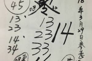 3/29慶安宮會員牌~六合彩參考看