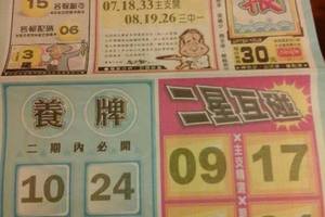 3/29水報~六合彩參考看