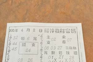 4/2財神發財秘碼~六合彩參考看