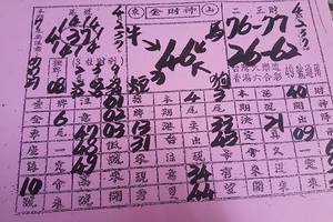 4/5金財神~六合彩參考看