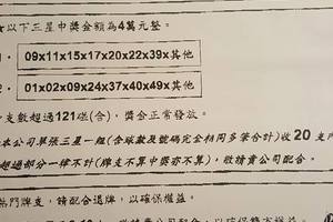 4/14六合彩通告