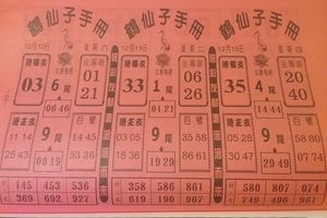12/15鶴仙子~六合彩參考看看