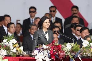 國慶談話 蔡總統感謝李扁馬3位前總統