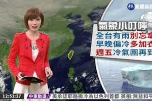 北台灣20度中南部27-28度 下週更冷剩15度