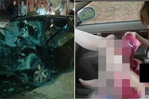 3車追撞1死8傷，警方調查後竟發現小轎車內情侶當時正在那樣...女生情緒之下做了「一件事」釀成悲劇！