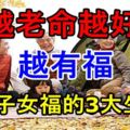 越老命越好，越有福，能享子女福的3大生肖！