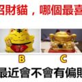 4個招財貓，哪個最喜慶？測你最近會不會有偏財運！
