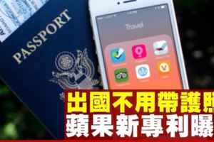 蘋果新專利曝光！　iPhone將變電子護照