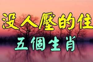 財氣逼人【富貴一生】的五個生肖，是你嗎！